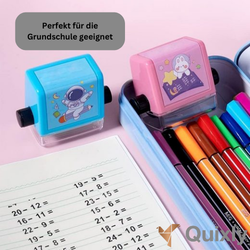 Rechenroller - Lehrstempel für Kinder