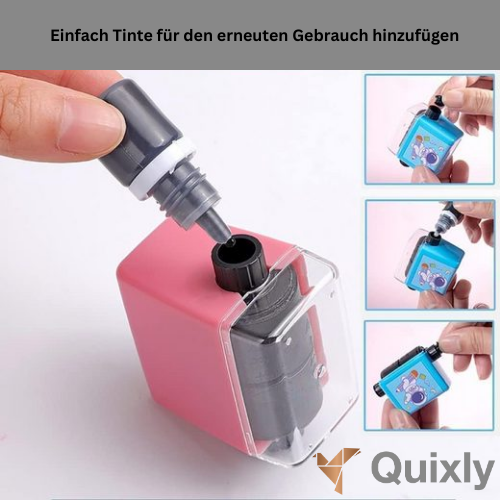 Rechenroller - Lehrstempel für Kinder