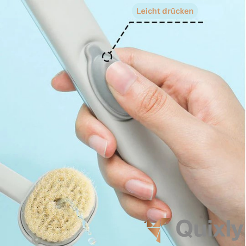 WellnessScrub - All-in-One Duschbürste mit Seifenspender
