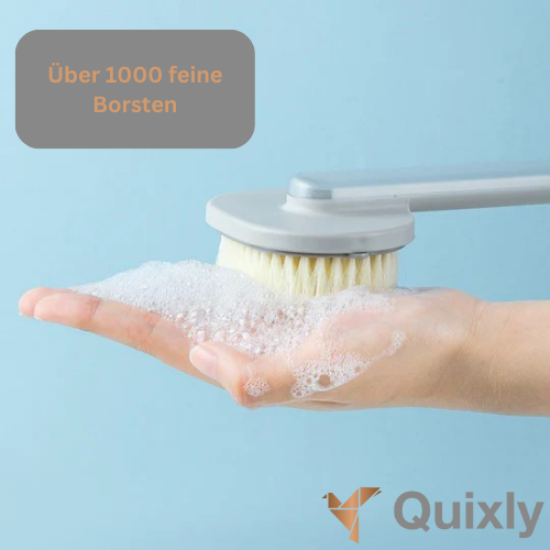 WellnessScrub - All-in-One Duschbürste mit Seifenspender