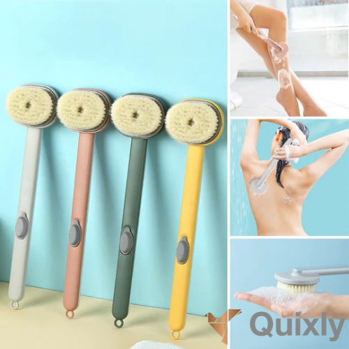 WellnessScrub - All-in-One Duschbürste mit Seifenspender