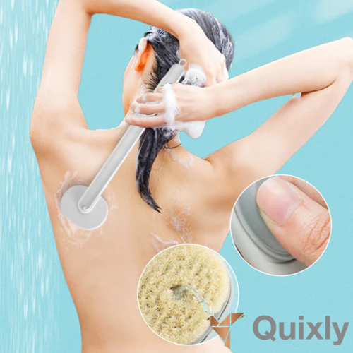 WellnessScrub - All-in-One Duschbürste mit Seifenspender