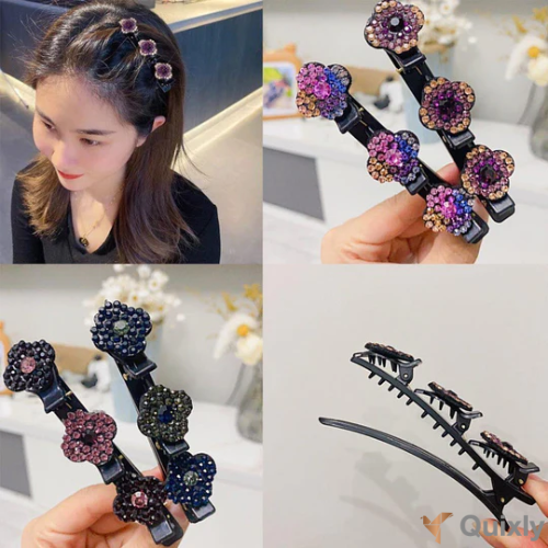Blumenzauber Dreifach-Haarschmuck